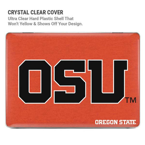 Oregon State University Orange MacBook Pro 14in (2021-24) Case plus Skin